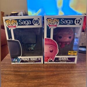Saga Funkos (lot of two)